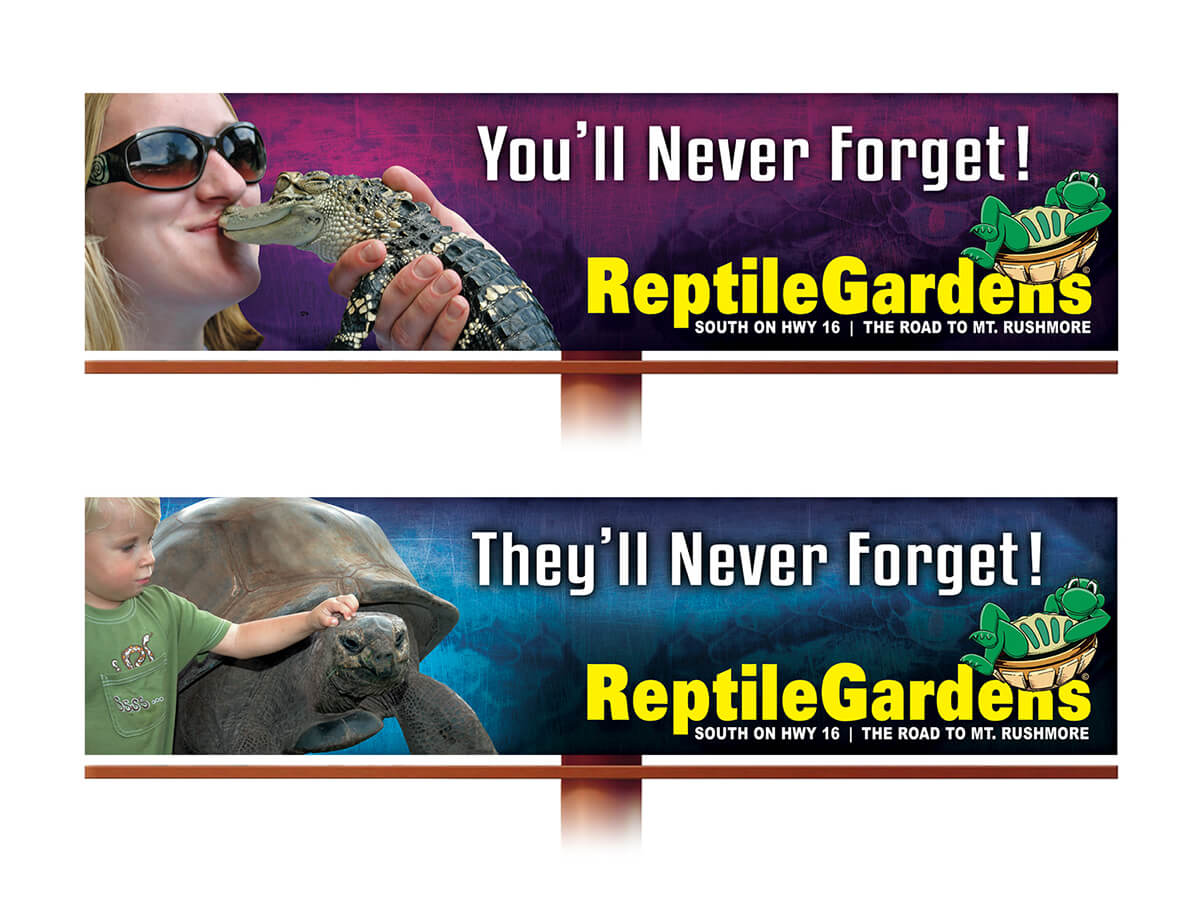 Reptile Gardens Billboard