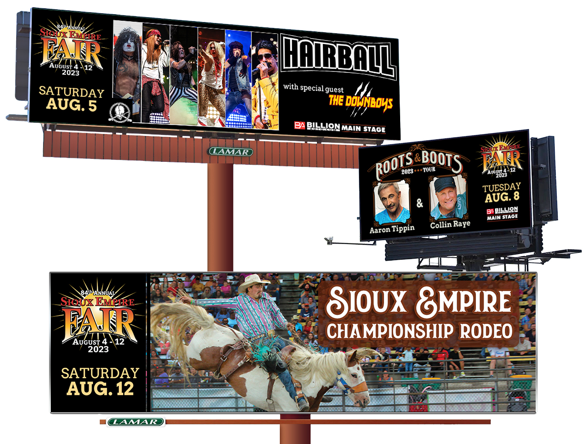 Sioux Empire Fair Digital Boards