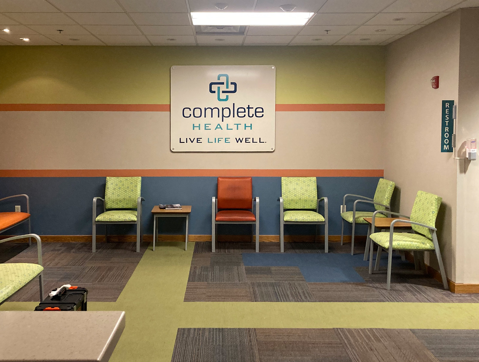 Complete Health Waiting Room Signage