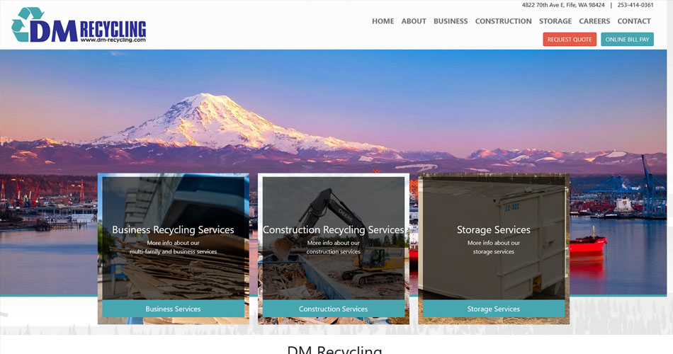 dm recycling in puyallup washington